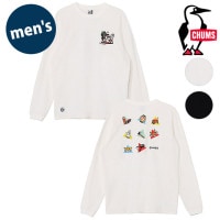 チャムス CHUMS かせきさいだぁアラカルト2 ブラッシュドロングスリーブTシャツ [CH01-2637 FW25] M かせきさいだぁ アラカルト2 Brushed L/S T-Shirt メンズ