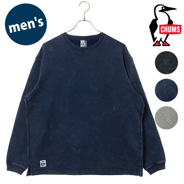 チャムス CHUMS キャニオンランズクルートップ [CH00-1531 FW25] M Canyonlands Crew Top メンズ トップス トレーナー 長袖スウェットシャツ USAコットン オーバーサイズ 正規取扱店