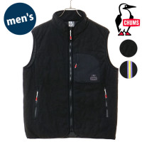 チャムス CHUMS ブービーステッチフリースベスト [CH04-1472 FW25] M Booby Stitch Fleece Vest メンズ アウター キルティングベスト アウトドア 正規取扱