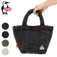 チャムス CHUMS ブービーステッチミニトートバッグ [CH60-4040 FW25] 4L Booby Stitch Mini Tote Bag メンズ・レディース 鞄 キルティングバッグ ハンド