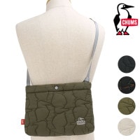 チャムス CHUMS ブービーステッチサコッシュ [CH60-4042 FW25] 2L Booby Stitch Sacoche メンズ・レディース 鞄 キルティングバッグ ショルダーポーチ 【メー