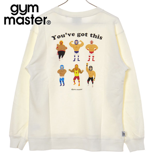 ジムマスター GYM MASTER 9.4oz ピグメントレスラー スウェットシャツ [G633740-30 FW25] メンズ トップス トレーナー 長袖Tシャツ ナチュラル 正規取扱店