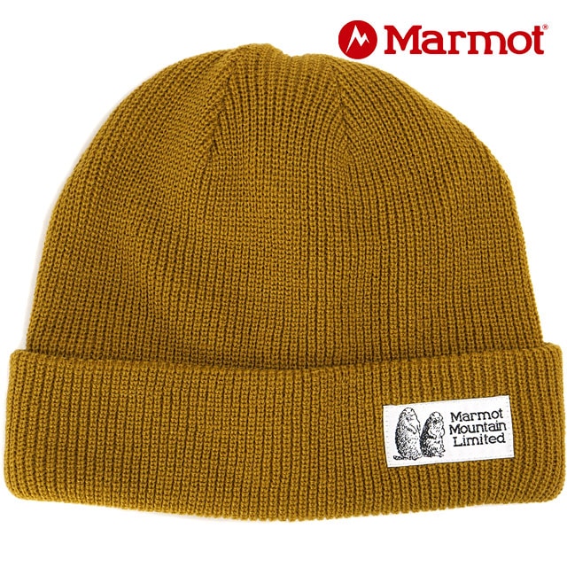 マーモット Marmot マーモットマウンテンワークス ニットワッチ [TSAUE225 FW25] MMW Knit Watch メンズ・レディース 帽子 ニットキャップ ニット帽 フリーサイズ MUSTARD 【メール便配送】 正規取扱店
