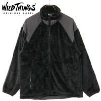 ワイルドシングス WILD THINGS レベル3 シャギージャケット [WT252-26-Q4 FW25] LEVEL3 SHAGGY JACKET メンズ アウター フリースジャケット BLACK