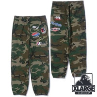 エクストララージ XLARGE スウェットパンツ [101254031004 FW25] MULTI LOGO SWEAT PANTS メンズ ボトムス リブパンツ カモ 正規取扱店|XLARGE（エ