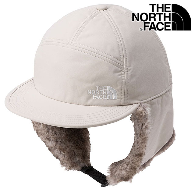 ザ・ノース・フェイス THE NORTH FACE バッドランドキャップ [NN42543-FI FW25] Badland Cap メンズ・レディース TNF アウトドア 帽子 耳あて付き 撥水 防寒 パイロットキャップ フォッシルアイボリー 正規取扱店