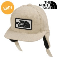 ザ・ノース・フェイス THE NORTH FACE キッズウィンタートラッカーキャップ [NNJ42321-WD FW25] Kids' Winter Trucker Cap 男の子・女の子 TNF 