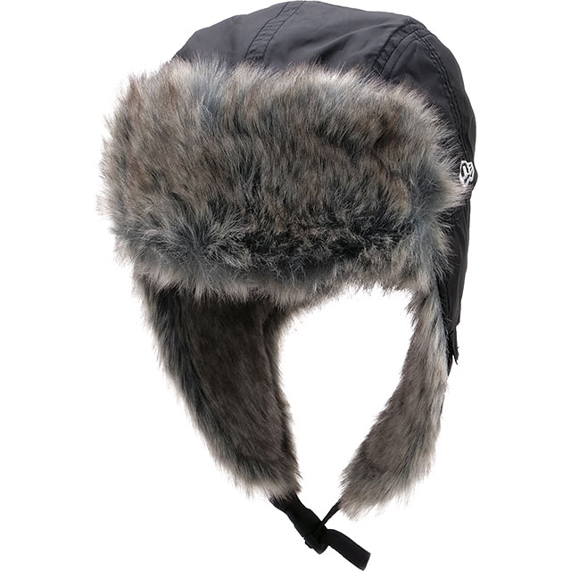 ニューエラ NEW ERA アウトドア トラッパーハット ウォーターレペレント [14668874 FW25] OD TRAP2 DE WATER REPELLENT FUR メンズ・レディース 帽子 防寒 撥水 フライトキャップ ブラック 正規取扱店