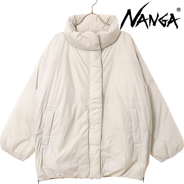 ナンガ NANGA スタンドカラー ダウンジャケット ウィメンズ [ND2442-1A602 FW25] STAND COLLAR DOWN JACKET W レディース アウター ダウンパーカー ゆったり IVO 正規取扱店