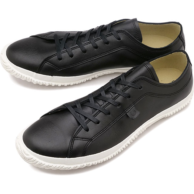 【先着で限定プレゼント！】【返品送料無料】スピングル SPINGLE スニーカー [SP105-05] SP-105 メンズ・レディース 日本製 カーフレザー MOVE スピングル Black ブラック 正規取扱店