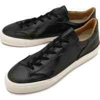 【返品送料無料】スピングル SPINGLE スニーカー [SP1034-05 FW24] SP-1034 メンズ 日本製 カンガルーレザー カウレザー Black 正規取扱店|SPINGLE（スピング