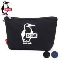チャムス CHUMS ブービー プリント ポーチ スウェット [CH60-3828 FW24] Booby Print Pouch Sweat メンズ・レディース アクセサリーポーチ 【メール便配送】