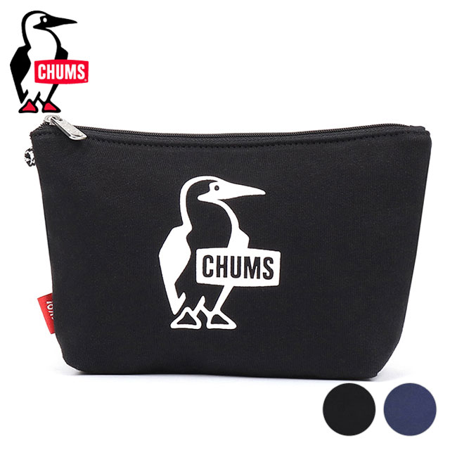 チャムス CHUMS ブービー プリント ポーチ スウェット [CH60-3828 FW24] Booby Print Pouch Sweat メンズ・レディース アクセサリーポーチ 【メール便配送】 正規取扱店
