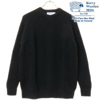 ケリーウーレンミルズ KERRY WOOLLEN MILLS フィッシャーマンリブ クルーネックセーター [KW-0003 FW25] Fisherman Rib Crew Neck Sweater 