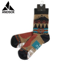 アンドソックス ANDSOX サポートパイルアンクル [31386/31387 FW25] SUPPORT PILE ANKLE メンズ・レディース 靴下 アンクルソックス 滑り止め付き 日本製 YA
