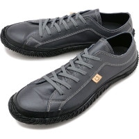 【返品送料無料】スピングル SPINGLE スニーカー [SP110-108 FW25] SP-110 メンズ 日本製 カンガルーレザー Charcoal-Gray 正規取扱店|SPINGLE（スピン