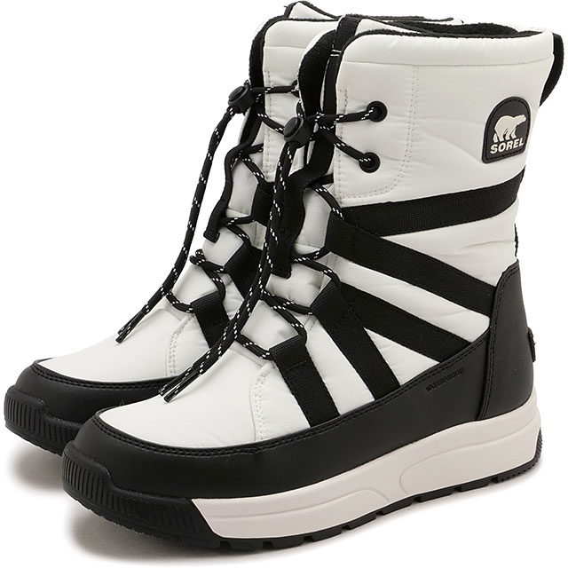 ソレル SOREL ブーツ ウィットニー3 トールウォータープルーフ [NL5284-125 FW25] W WHITNEY III TALL WP レディース 靴 防水 スノーブーツ ウィンターブーツ Sea-Salt/Black 正規取扱店