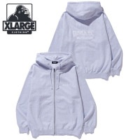 エクストララージ XLARGE ジップアップ フーデッドスウェットシャツ [101254012009 FW25] BACKSIDE OG ZIP UP HOODED SWEATSHIRT メンズ トッ