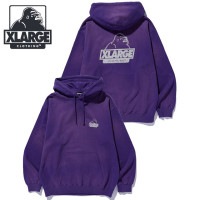 エクストララージ XLARGE フーデッドスウェットシャツ [101254012011 FW25] DISCHARGE PRINTED SLANTED OG HOODED SWEATSHIRT メンズ