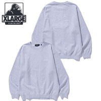 エクストララージ XLARGE クルーネック スウェットシャツ [101254012013 FW25] SLANTED OG CREWNECK SWEATSHIRT メンズ トップス プルオーバー ト