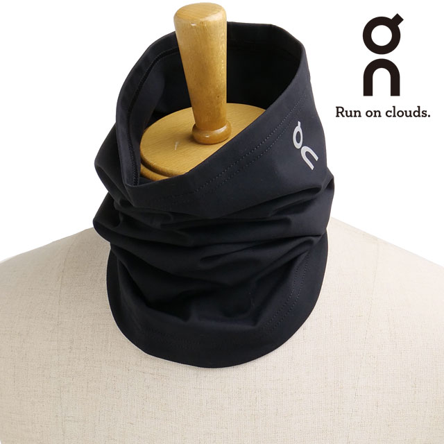 オン On コアネックゲーター ユニセックス [2UE30020553 FW25] Core Neck Gaiter U メンズ・レディース ネックウォーマー 防寒 Black 【メール便配送】 正規取扱店