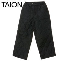 タイオン TAION ミリタリー ワイドダウンパンツ [TAION-139WDML-1 FW25] U MILITARY WIDE DOWN PANTS メンズ・レディース ボトムス インナーダウン 