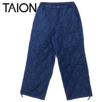  TAION ߥ꥿꡼ 磻ɥѥ [TAION-139WDML-1 FW25] U MILITARY WIDE DOWN PANTS 󥺡ǥ ܥȥॹ ʡ 󥰥ѥ INDIGO-DENIM 谷Ź