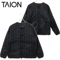 タイオン TAION リバーシブルチャイナボタンインナーダウンジャケット [TAION-JK01JS FW25] U REVERSIBLE CHINA BUTTON INNER DOWN JACKET