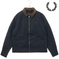 եåɥڥ꡼ FRED PERRY åȥ Х󥸥㥱å [J8535-608 FW25Q4] COTTON CABAN JACKET   ȥåȥå ֥륾 NAVY 谷Ź