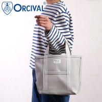 Х ORCIVAL ȡȥХå ⡼ [OR-H0285-KWC] TOTE BAG SMALL 󥺡ǥ ˥å   Хȡ   졼 ICE-GREY 谷Ź