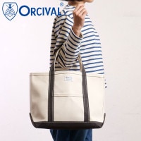 Х ORCIVAL ȡȥХå ߥǥ [OR-H0284-KWC] TOTE BAG MEDIUM 󥺡ǥ ˥å   Хȡ 極  ۥ磻ȷ ECRU/CHARCOAL 谷Ź