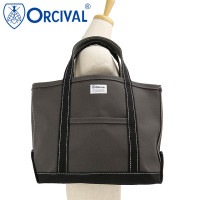 Х ORCIVAL ȡȥХå ߥǥ [OR-H0284-KWC FW25] TOTE BAG MEDIUM 󥺡ǥ ˥å   Хȡ 極  졼 CHARCOAL/BLACK 谷Ź