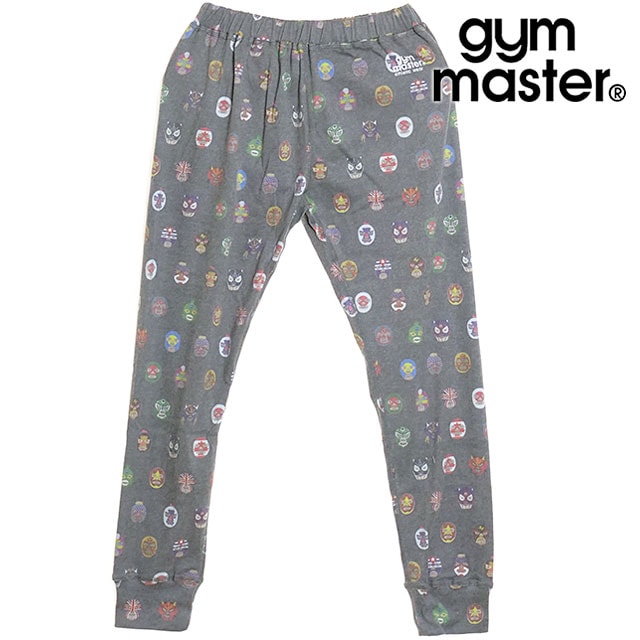 ジムマスター GYM MASTER ハッピーペイントレギンス [G857354-04] メンズ・レディース ボトムス レギンスパンツ 10分丈 NEW覆面レスラー 【メール便配送】 正規取扱店