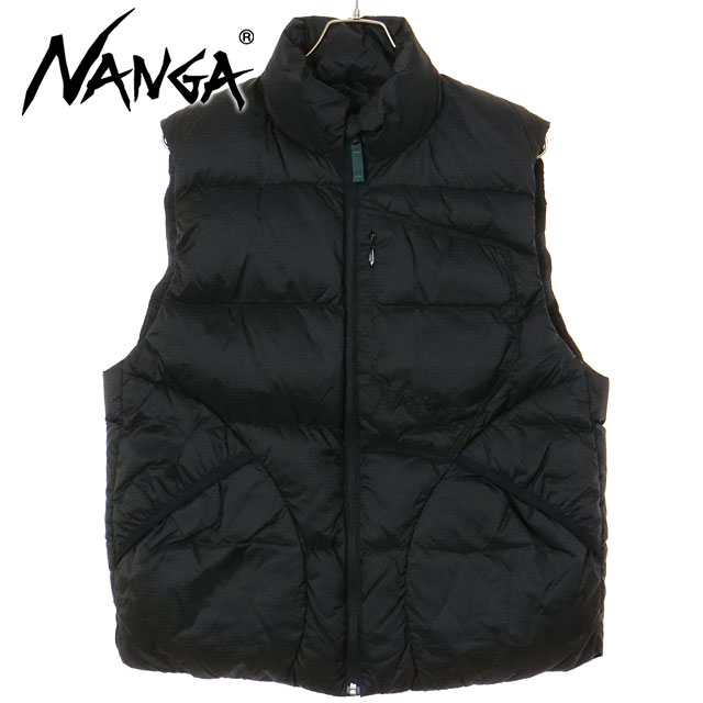 ナンガ NANGA マゼノリッジベスト [N2530-0A074C FW25] MAZENO RIDGE VEST メンズ アウター ダウンベスト BLK 正規取扱店