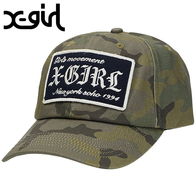 エックスガール X-girl シックスパネルキャップ [105254051006 FW25