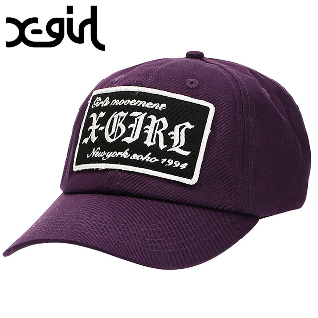 エックスガール X-girl シックスパネルキャップ [105254051006 FW25