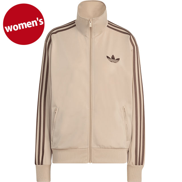 アディダス オリジナルス adidas Originals レディース ファイヤーバード トラックトップ ルーズ [RP013/KD1327 SS26] FIREBIRD TRACK TOP LOOSE トップス トラックジャケット ジャージ ベージュ ストーンカーキ/アースストレータ 正規取扱店