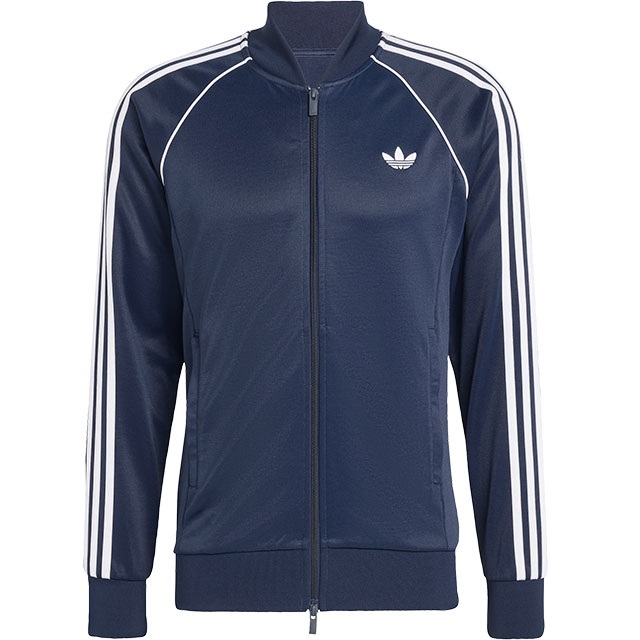 アディダス オリジナルス adidas Originals メンズ スーパースター トラックトップ [CC317/KE3511 SS26] SST TRACK TOP トップス トラックジャケット ジャージ ネイビー ナイトインディゴ 正規取扱店