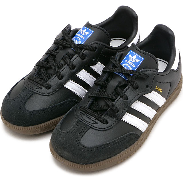 アディダス オリジナルス adidas Originals スニーカー キッズ サンバ OG CF EL I [JQ3192 SS26] SAMBA OG CF EL I 男の子・女の子 インファント ベビー 子供靴 伸縮シューレース ギフト 黒 コアブラック/フットウェアホワイト/ガム 正規取扱店