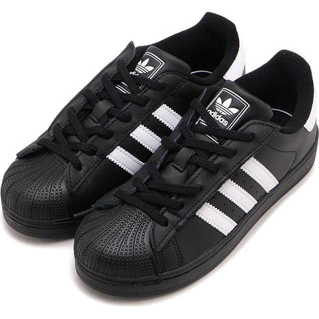 アディダス オリジナルス adidas Originals スニーカー キッズ スーパースター 2 CF EL C [IH6401 SS26] SST II CF EL C 男の子・女の子 子供靴 伸縮シューレース ギフト 黒 コアブラック/フットウェアホワイト/コアブラック 正規取扱店
