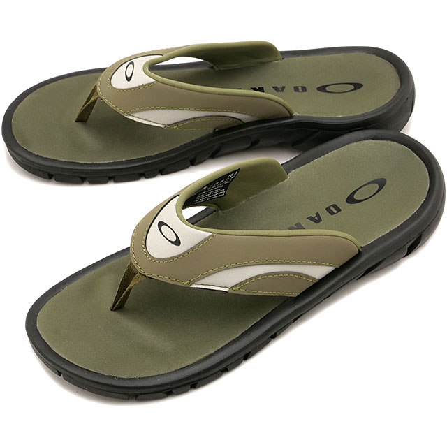 オークリー Oakley メンズ オーコイル サンダル [FOF100418-7CE] O COIL SANDAL 靴 ビーチサンダル トングサンダル カーキグリーン ARMY-GREEN 正規取扱店
