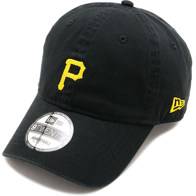 ニューエラ キャップ NEW ERA CAP 9TWENTY チェーンステッチ ピッツバーグ・パイレーツ [14668014 FW25] 920CS MLB CHAIN PITPIR メンズ・レディース 帽子 ブラック 正規取扱店