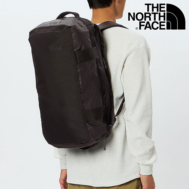 ザ・ノース・フェイス THE NORTH FACE ベースキャンプボイジャーライト32L [NM82380-KA SS26] Base Camp Voyager Lite 32L メンズ・レディース ボストンバッグ ダッフルバッグ トラベルバッグ 黒 ブラック/アスファルトグレー 正規取扱店