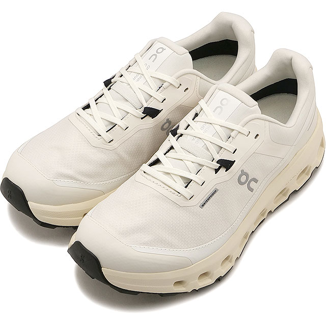 オン On スニーカー ウィメンズ クラウドビスタ 2 ウォータープルーフ [3WE30162734 SS26] Cloudvista 2 Waterproof レディース 軽量 防水 ランニングシューズ オフィス ジム アーバン ホワイト Ivory/Cream 正規取扱店