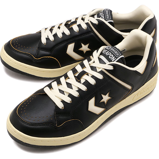 コンバース CONVERSE メンズ スニーカー ウェポン CC AG OX [33702691 SS26] WEAPON CC AG OXローカット レトロバッシュ ブラック/オフホワイト