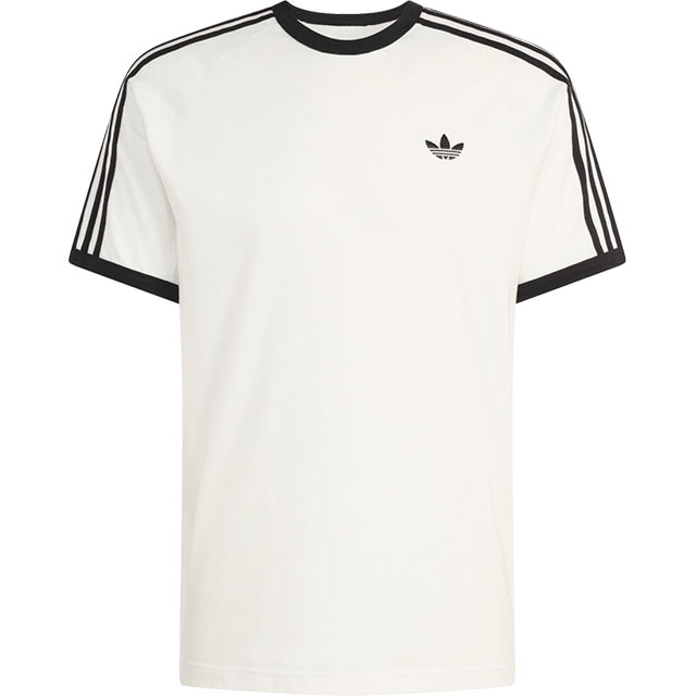 アディダス オリジナルス adidas Originals メンズ スリーストライプス ティー [DB785/KE3537 SS26] 3-STRIPES TEE 半袖 Tシャツ 白 ホワイト 【メール便配送】