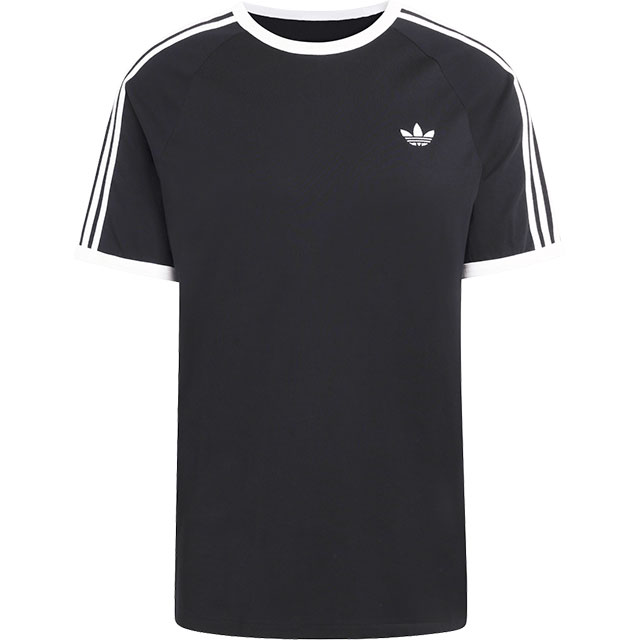 アディダス オリジナルス adidas Originals スリーストライプス ティー [DB785/KE3538 SS26] 3-STRIPES TEE 半袖 Tシャツ 黒 ブラック 【メール便配送】
