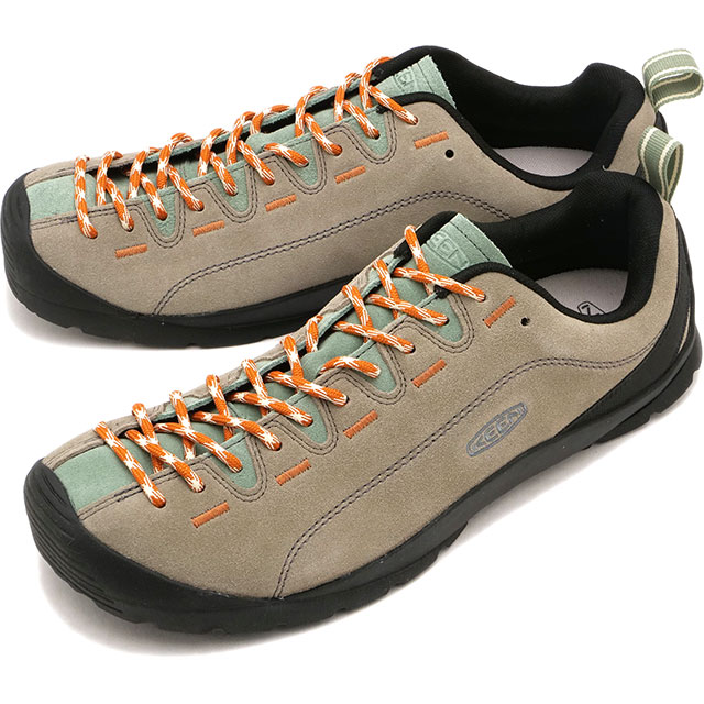 【返品送料無料】キーン KEEN スニーカー メンズ ジャスパー [1031707 SS26] M JASPER キャンプ タウン ハイキング スエードシューズ ベージュ BRINDLE/LILY-PAD