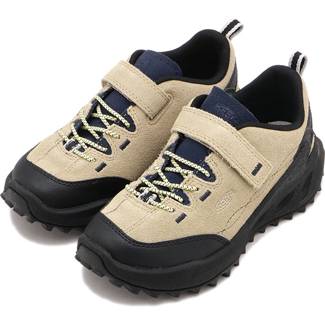 キーン KEEN スニーカー キッズ ジャスパー ザイオニック [1032060 SS26] Children JASPER ZIONIC チルドレン 男の子・女の子 子供靴 運動靴 通学 ベージュ SAFARI/WAX-YELLOW