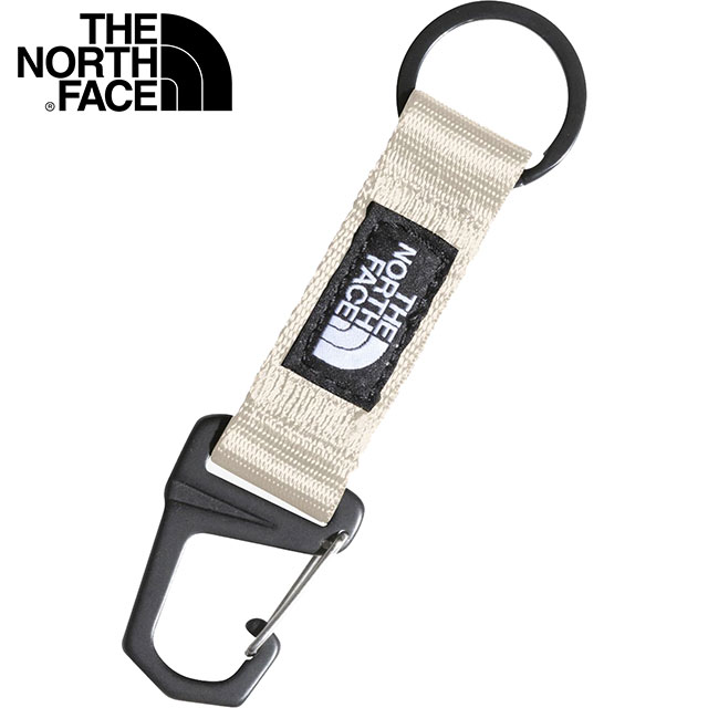 ザ・ノース・フェイス THE NORTH FACE TNFキーキーパー [NN32434-WD] TNF Key Keeper アクセサリー カラビナ キーホルダー ホワイトデューン 【メール便配送】